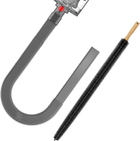 Sealegend 2 Pieces Dryer Vent Cleaner Kit Compatible with Dyson V7 V8 V10 V11 V15 or Higher Models and Dryer Lint Brush Vacuum Hose Attachment Brush Lint Remover Flexible and Long Brush in Saudi Arabia