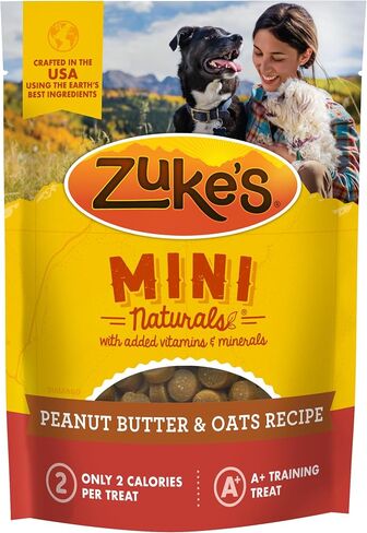 Zuke’s Mini Naturals Dog Training Treats for Dogs, Pet Treats Made with Real Peanut Butter- 16 oz. Bag in Saudi Arabia