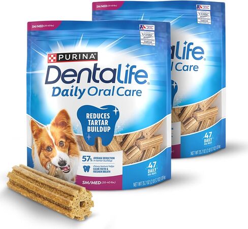 Dentalife Daily Oral Care Dog Treats for Small to Medium Dogs, 40 ct. in Kuwait