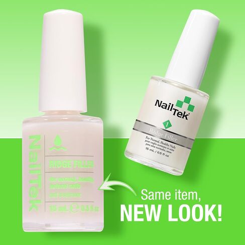 Nail Tek Foundation 1, Ridge Filling Strengthening Base Coat for Strong, Healthy Nails, 0.5 oz, 2-Pack in Kuwait