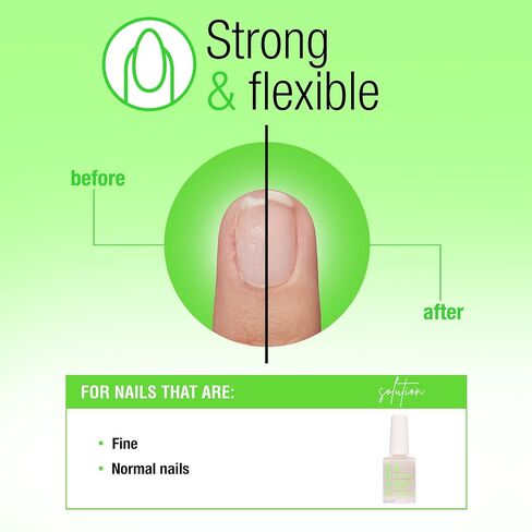 Nail Tek Foundation 1, Ridge Filling Strengthening Base Coat for Strong, Healthy Nails, 0.5 oz, 2-Pack in Kuwait