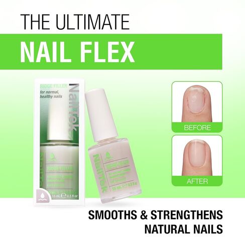 Nail Tek Foundation 1, Ridge Filling Strengthening Base Coat for Strong, Healthy Nails, 0.5 oz, 2-Pack in Kuwait