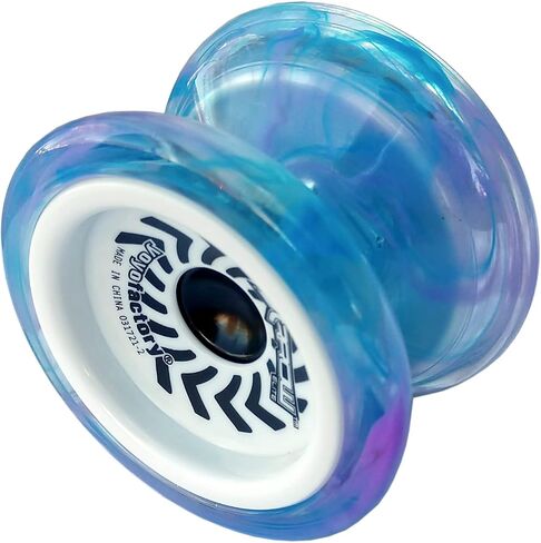 YoyoFactory Arrow Elite Beginner Yoyo Toy - Comes with Extra String & Pre Tied Finger Loop - Includes Bearings for Beginners to High Performance - Boys or Girls Ages 8+ Galaxy. in Saudi Arabia