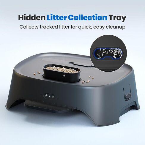 Neakasa Airstep, 2-in-1 Litter Box Air Purifier & Cat Step, 3-Mode Odor, Dust & Pet Hair Control, Air Filter Compatible with M1 Plus / M1 Lite and Most Automatic & Basic Litter Boxes in Saudi Arabia