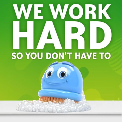 Scrubbing Bubbles Mega Shower Foamer Disinfecting Spray, Multi-Surface Bathroom and Tile Cleaner Grime Fighter, Removes 100% Soap Scum, Rainshower Scent, 32 oz in Kuwait