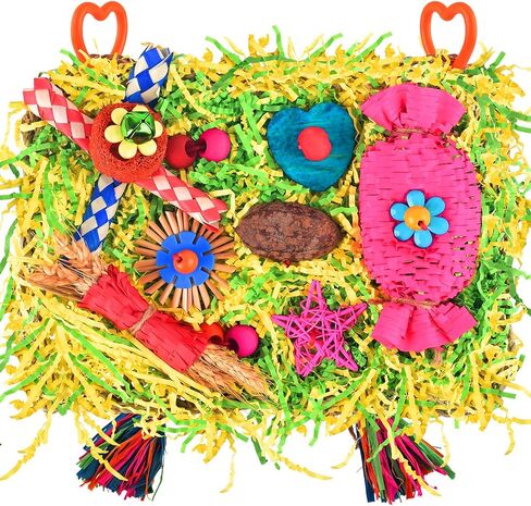 KATUMO Bird Toys, Large Bird Foraging Wall Toy, Woven Climbing Hammock Mat in Saudi Arabia