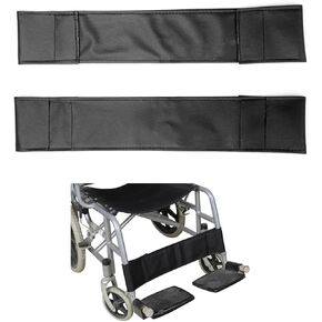 FUSHIDA 2 PCS Wheelchair Calf Strap, Lightweight Soft Footrest for Disabled Elderly,Transporter Leg Strap Support Lower Leg, Medical Leg Restraint Use Oxford Cloth Material 20.5 x 3.9 Inch F256 in Saudi Arabia