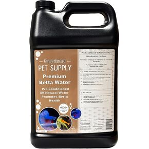 Premium Conditioned Betta Water with Natural Tannins for Betta Fish – 1 Gallon in Kuwait