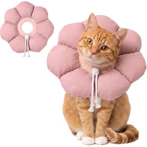 Avont Soft Cat Cone S Softpink Post-Surgery Anti-Lick Adjustable in Saudi Arabia