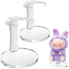 Adjustable Doll Stand for Blind Box Minifigures 2 Pack in Saudi Arabia