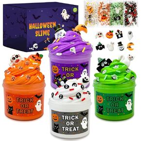 Christmas Party Favors for Boys Girls - 8 Pack Holiday Slime Kit, Small Xmas Classroom School Gifts Prizes for Kids Student, Christmas Non Candy Goodie Treat Bag Stocking Stuffers Trinkets in Kuwait