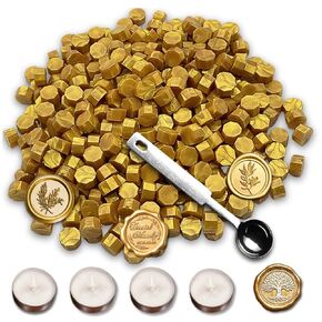 xxxHOLIC Royal Gold Sealing Wax Beads, 400 Metallic Beads in Kuwait