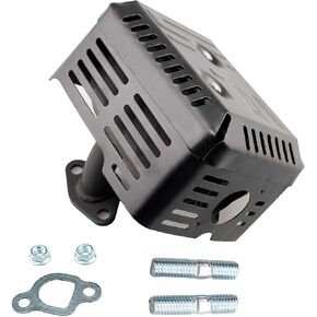 HZ Muffler Kit for Honda GX120 GX160 GX200 Engine Harbor Freight 212 173 Lifan Rato Go Kart Generac Champion 163cc 196cc 208cc Engine in Saudi Arabia