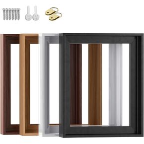 Texas Art Floater Frame - 24x16in, 1.25in Depth, Black, Custom Floater Frame Kit for Finished Canvas Wall Art Decor - Picture Frame in Kuwait