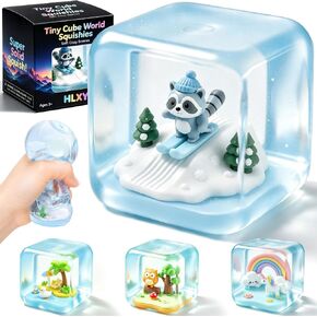 Squishy Toys Fidget Stress Cube, Slow Rising Sensory Squeeze Toys, Unicorn in Saudi Arabia