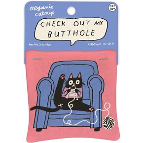 Blue Q Catnip - Cute Cat Toys for Biting with Funny Graphics - Your Cat is in Kuwait