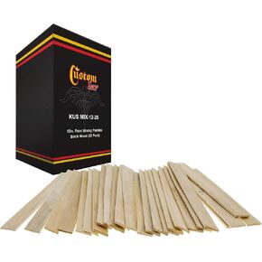 Custom Shop Craft and Paint Sticks (100) 12" Wood Stirrers/Paddles in Kuwait
