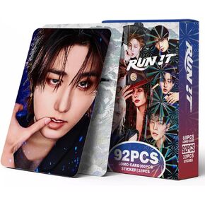 KPOPBTS Stray Kids Run IT Album Photocards 60 PCS Kpop Lomo Card Set Kpop Gift Merch in Kuwait