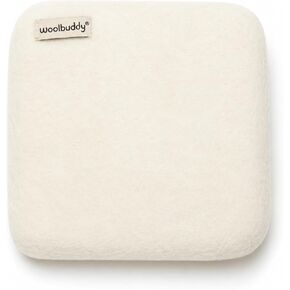 Woolbuddy Needle Felting Mat 13 x 13 x 2 Inch (White) Pure Wool Felt Pad in Kuwait