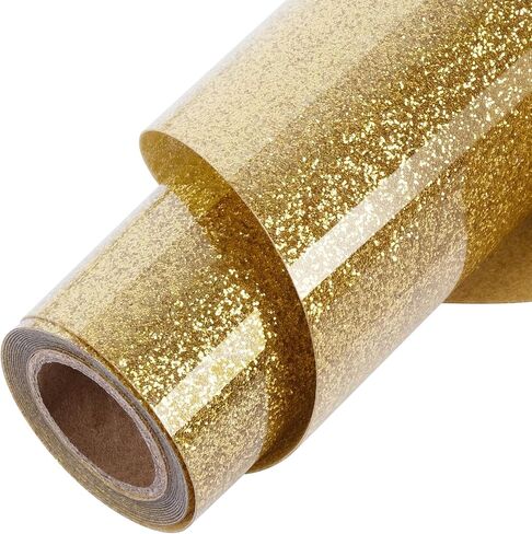 ​TORC Pink Glitter HTV Pink Heat Transfer Vinyl HTV Rolls, 12" x 6 ft Iron on Vinyl for T Shirts Pink Glitter HTV Vinyl for All Cutter Machines Easy to Cut & Weed for Heat Vinyl Design 1 Roll in Saudi Arabia