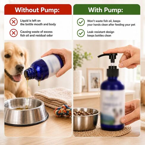 Replacement Pump For Nordic Naturals Pet Fish Oil 16oz/473ml, 2Pcs in Kuwait