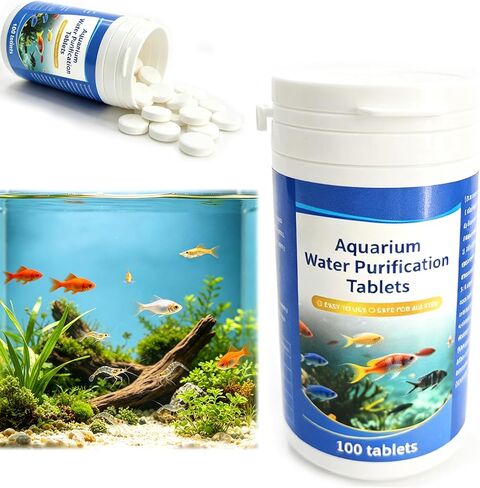 Fish Tank Water Purification Tablets - Clarify Water (1) in Kuwait