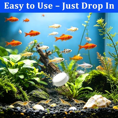 Fish Tank Water Purification Tablets - Clarify Water (1) in Kuwait
