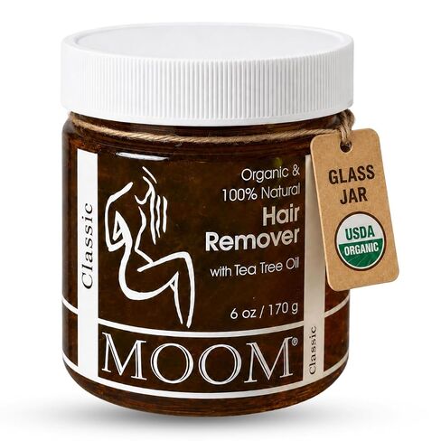 Moom Organic Sugaring Wax (6 oz.) All-Natural Refill for Wax Kit for Hair Removal with Tea Tree Oil & Chamomile – Perfect for Legs, Face, Nose & Eyebrow in Kuwait