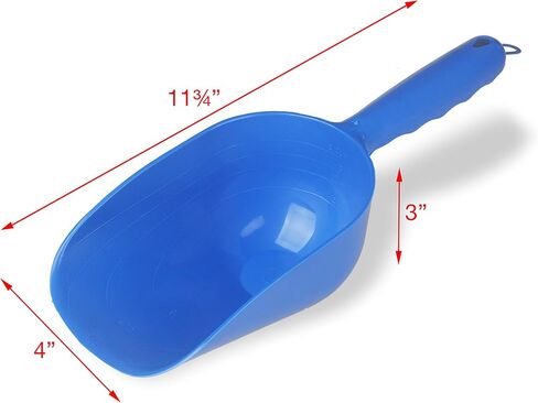 Van Ness 2 Cup Capacity Pet Food Scoop (Single), Blue in Kuwait