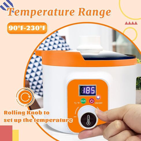 Ksedcon Digital Wax Melter for Candle Making Temp Controlled in Saudi Arabia
