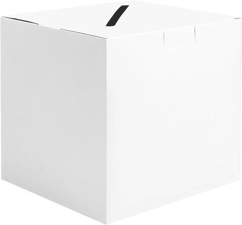 White Money Box Card Box Holder for Wedding Party Birthday Baby Shower Bridal Shower Raffle Ticket in Saudi Arabia