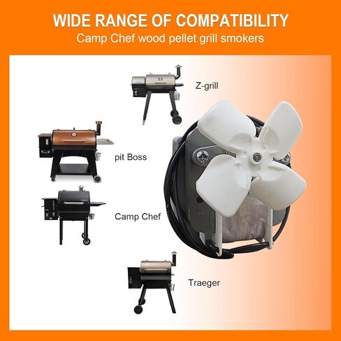 Replacement Auger Motor for Pit Boss Grill Models,Compatible with All Pit Boss Pellet Grill and Camp Camp Pellet Grill in Kuwait