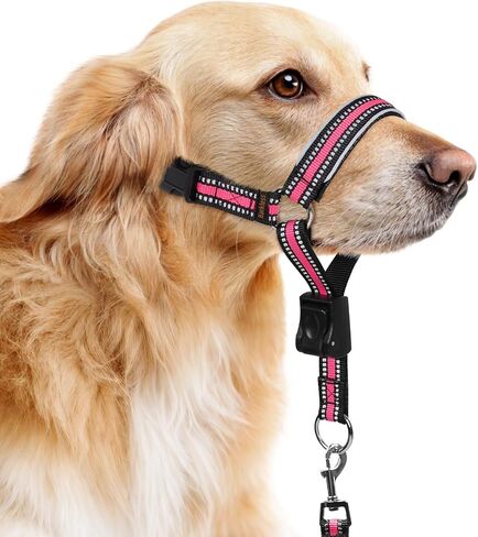 BARKLESS Soft Dog Head Collar for Large Medium Dog, No Pull Head Halter in Saudi Arabia