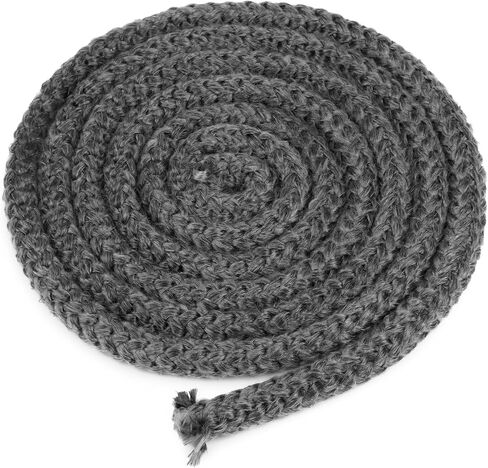 Stanbroil Wood Stove Gasket, 1/2" x 84" Graphite Impregnated Fiberglass Rope Seal, Gasket Rope Replacement Kits for Wood Stove Door in Saudi Arabia