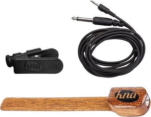 KNA Pickups, 1/8" to 1/4" Instrument Cable Portable Piezo Nylon String Guitar Pickup (NG-1) in Kuwait