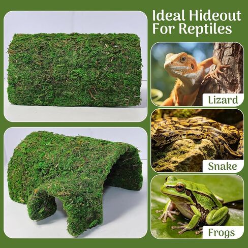 Reptile Tunnel Cave Hide, Handmade Shelter for Gecko Snake, Tunnel Hide in Saudi Arabia
