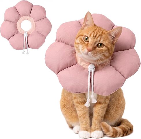 Avont Soft Cat Cone S Softpink Post-Surgery Anti-Lick Adjustable in Saudi Arabia