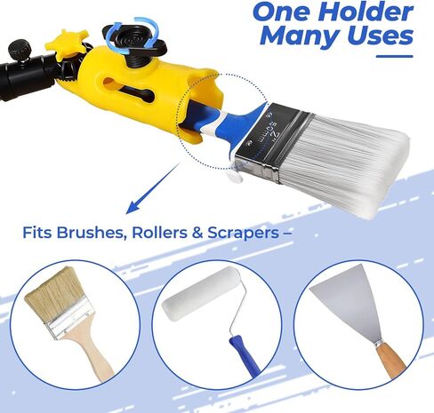 Upgraded Locking Design Multi-Angle Paint Brush Extender Holder in Saudi Arabia