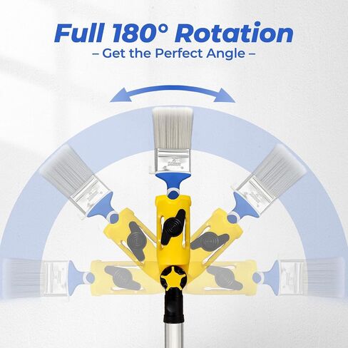 Upgraded Locking Design Multi-Angle Paint Brush Extender Holder in Saudi Arabia