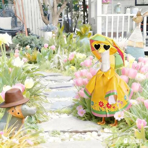 namph Heart Shaped Sunglasses 8 Pcs, Cute Mini Heart Glasses for 17 & 23 Inch Porch Goose Statue, 8 Colors Dress Up Accessories for Lawn Goose Outfits, Small Pets and Plush Toys in Kuwait