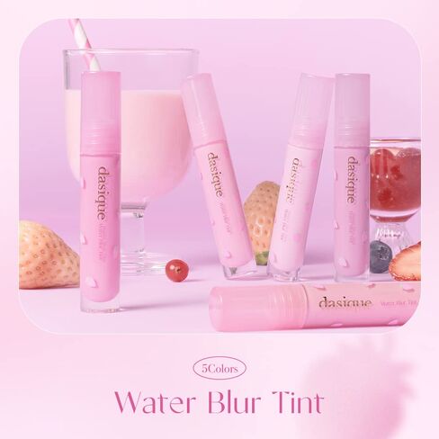 Dasique Water Blur Tint #03 Peach Ade I نباتي، لم يتم الإساءة إلى الحيوانات لتصنيعه، غير لزج، غير دهني، تركيبة مائية تتحول إلى لمسة نهائية حريرية in Kuwait