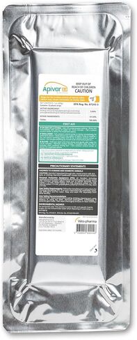 Mann Lake Apivar Strips, Mite Strips, Beetle Traps, Vacuumed Sealed, Beekeeping Essentials, Easy-to-Use, Safe & Effective, 12 Pack in Saudi Arabia