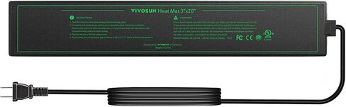 VIVOSUN Durable Waterproof Seedling Heat Mat 48" x 20.75" UL & MET-Certified Warm Hydroponic Heating Pad for Germination, Indoor Gardening, Greenhouse in Kuwait