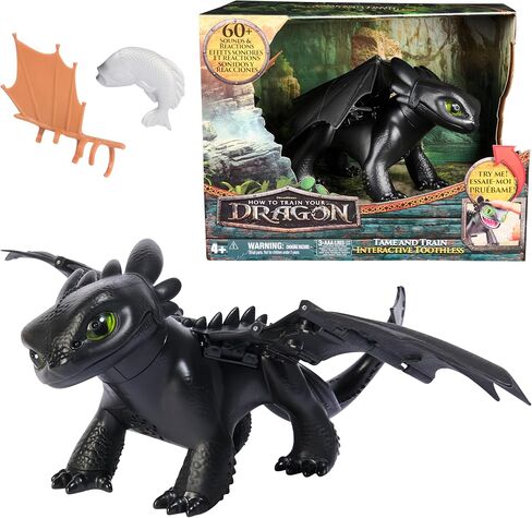 Dreamworks Dragons Tame & Train Interactive Toothless Toy in Saudi Arabia