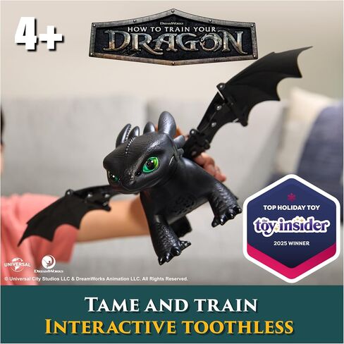 Dreamworks Dragons Tame & Train Interactive Toothless Toy in Saudi Arabia