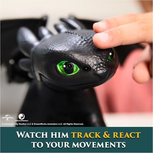 Dreamworks Dragons Tame & Train Interactive Toothless Toy in Saudi Arabia