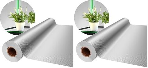 VIVOSUN 6 Mil Mylar Film Roll, 4 ft. x 10 ft. Diamond Film Foil Roll, Heavy-Duty Reflective Film for Grow Tent, Warm House, and Grow Room (10 ft.) in Kuwait