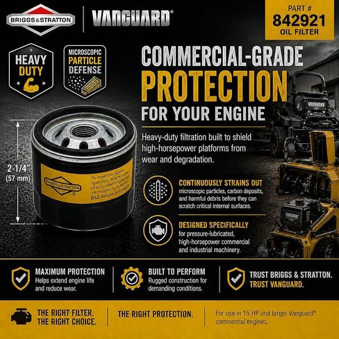 Briggs & Stratton 842921 Oil Filter for BIG BLOCK Engines in Kuwait