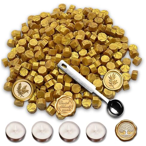 xxxHOLIC Royal Gold Sealing Wax Beads, 400 Metallic Beads in Kuwait