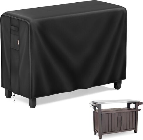 MR. COVER Prep Table Cover for 52 Inch Keter Unity XL Portable Outdoor Table, Heavy Duty Waterproof Fabric, Rip-Stop and Weather-Resistant in Saudi Arabia